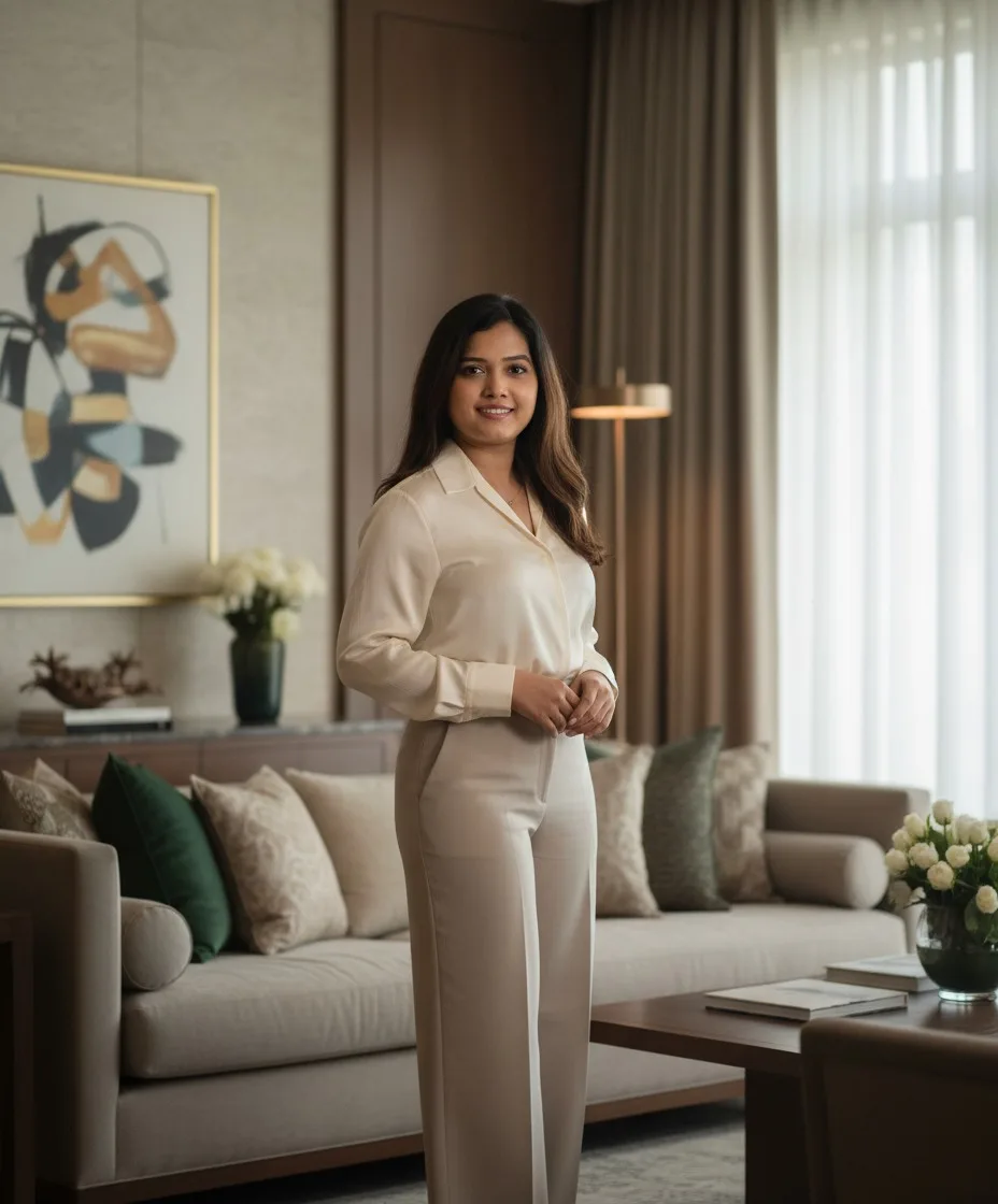 Kshema Rai founder of Black Pebble Designs - Interior Designer in Mangalore